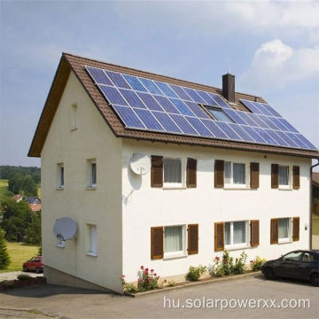 10 kW -os rács napenergia -rendszer